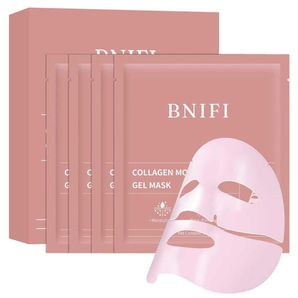 BNIFI collagen face mask packaging ready for at-home spa session.