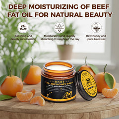 Texture close-up of BNIFI balm shows rich, creamy consistency for easy application.