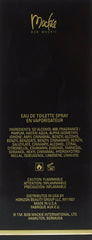 Bob Mackie pour application, easy spray for refreshing throughout the day.