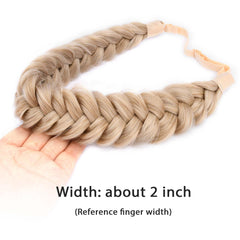 BOBIYA adjustable braided headband demonstrates comfortable fit for all-day wear