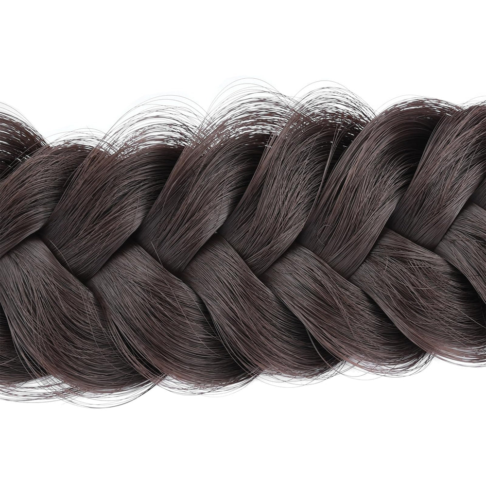 BOBIYA braided headband with adjustable fit ensures comfortable all-day wear.