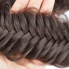 BOBIYA plaited braid headband with elastic stretch for comfortable wear