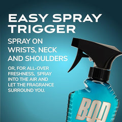 Bod Man Fresh Blue Musk packaging showcases a compact 8 oz value.