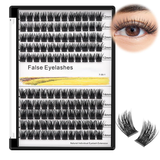 Bodermincer 120 clusters tray for fast lash styling with professional results