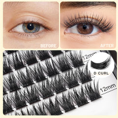 Bodermincer D curl fiber creates defined, uplifted lashes without stiffness