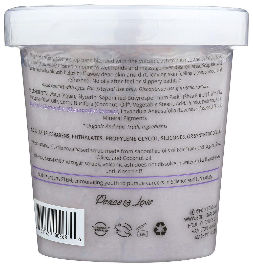 BODHI castile-based foam delivers gentle cleansing with shea butter nourishment.