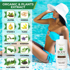 Body Botanicals airbrush-compatible formula ready for pros or DIY spray tanning.