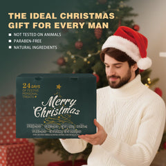 BODY & EARTH beard comb grooming set, precise detangling for a neat beard.