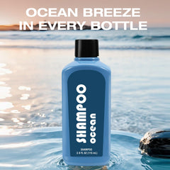 BODY & EARTH face wash bottle, deep cleanse for refreshed skin.