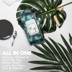 Body Prescriptions portable cleansing wipes convenient for travel, gym, or desk.