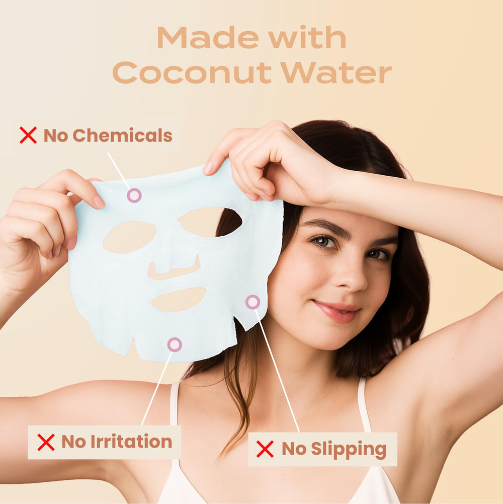 Body Restore fermented coconut water ingredient shot emphasizing hydration