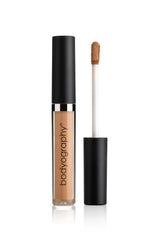 Close-up of Bodyography Skin Slip concealer applicator with blendable coverage