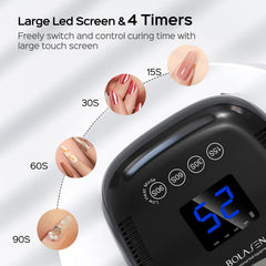 BOLASEN 15600mAh battery enables extended cordless operation on the go