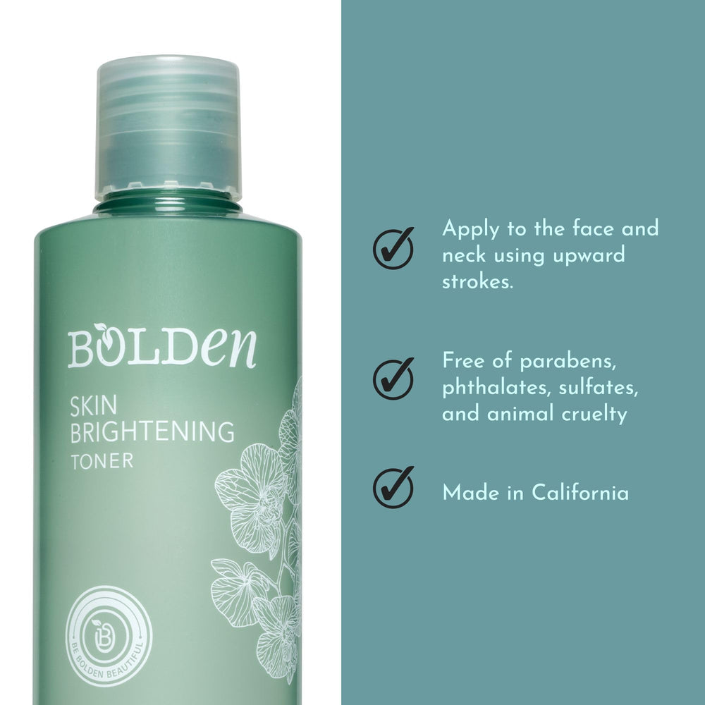 Bolden Skin Brightening Toner with natural ingredients snapshot