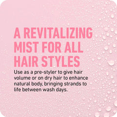 Boldify long-lasting volume boosts hair fullness throughout the day.
