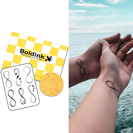 Boldink tattoos packaging with premium gift box for easy gifting.