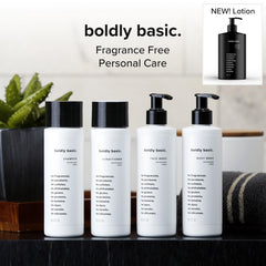 Boldly Basic Fragrance Free Lotion family use suitable for adults and kids