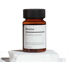 Bomme BLH-308 bottle with Persimmon Leaf and Green Tea extracts for scalp support