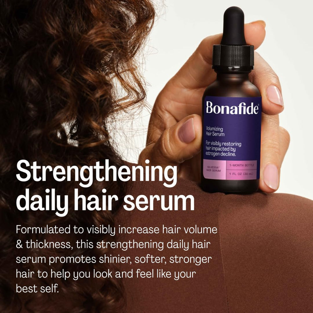 Bonafide Silvessa packaging box emphasizes a hormone-free solution.