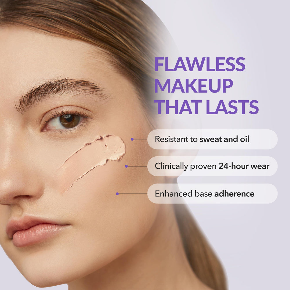bonamedusa orange skin delete primer under makeup application demo