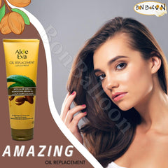 Bonballoon Aloe Eva Oil bottle with droplet dispenser for tidy, measured application.