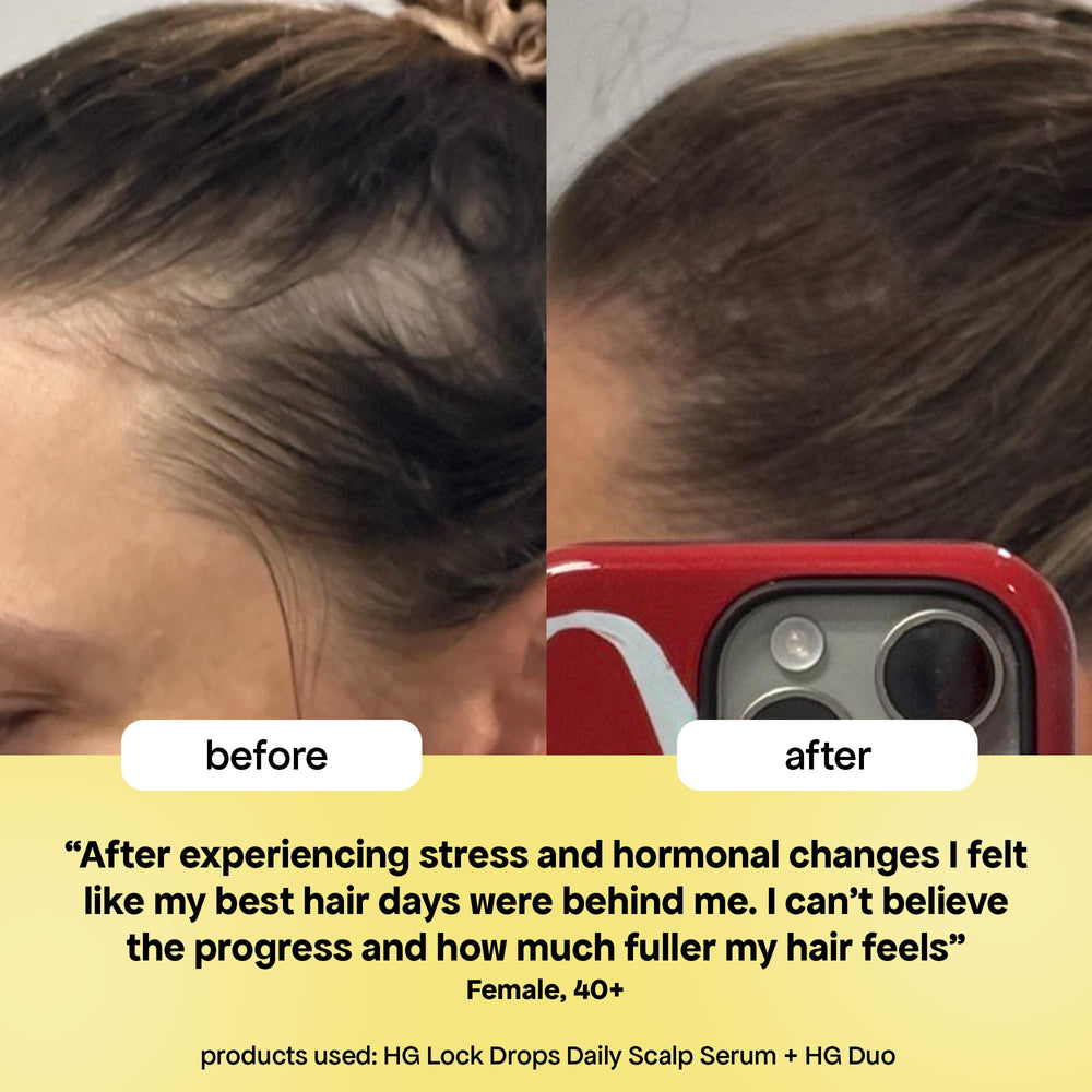 Daily use routine with lightweight BondiBoost HG Lock Drops