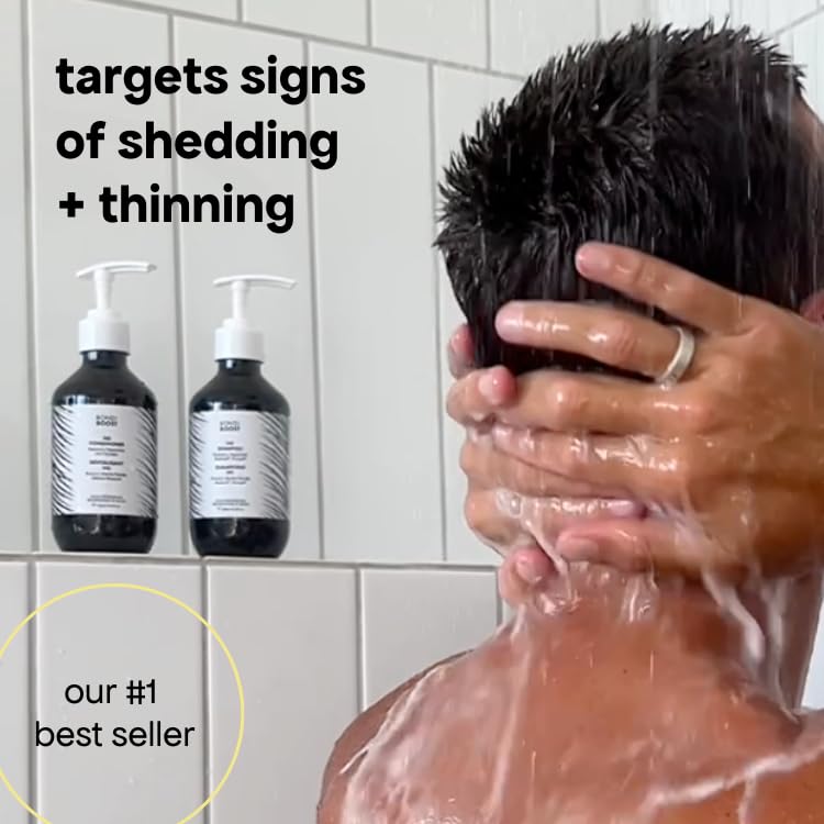 BONDIBOOST HG shampoo label close-up highlighting vegan formula
