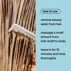 BONDIBOOST natural oil blend provides deep conditioning