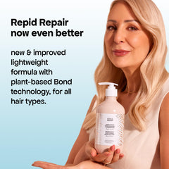 BondiBoost Rapid Repair Bond Builder creamy texture rich with moisture.