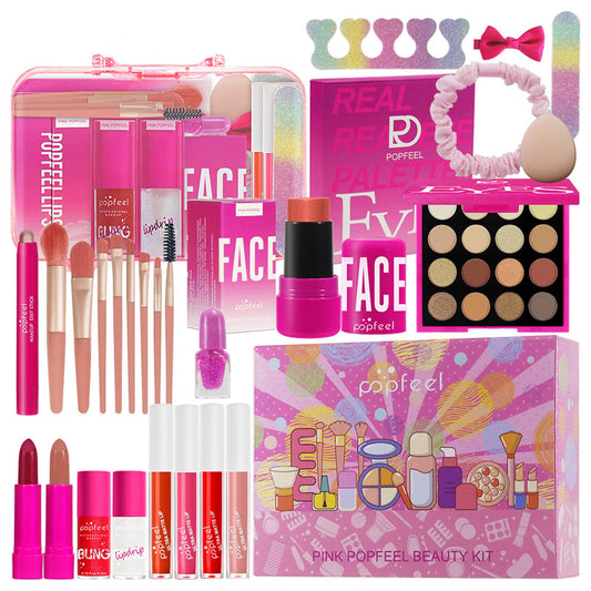 BONNIE CHOICE hot pink all-in-one kit packaging showing versatility for home or travel
