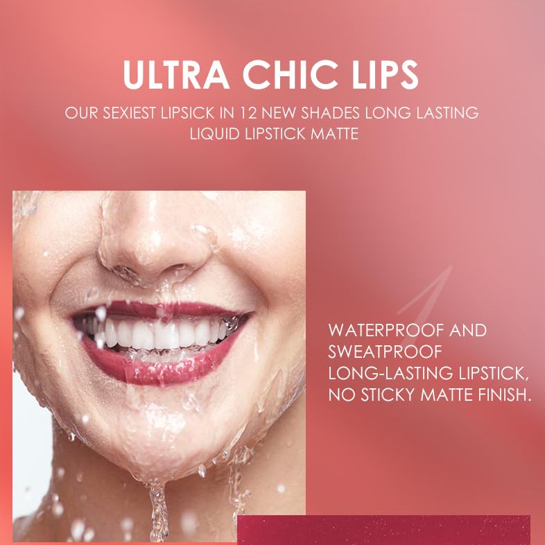 Bonnie Choice lipstick swatch on lips with smooth application