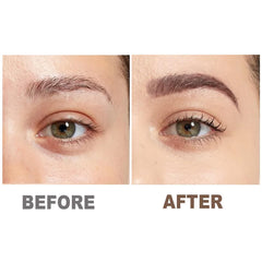 Boobeen blonde shade swatch for soft, natural brows