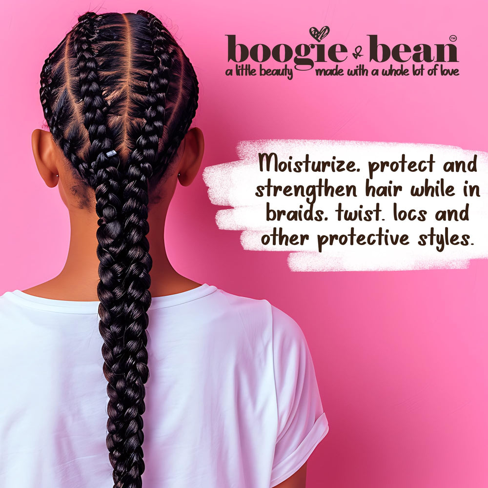Boogie and Bean oil texture appears light and non-greasy