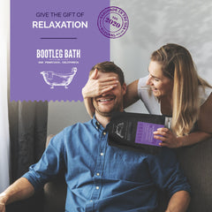 Bootleg Bath gift-set-lavender-steamer presents a thoughtful spa-inspired gift.