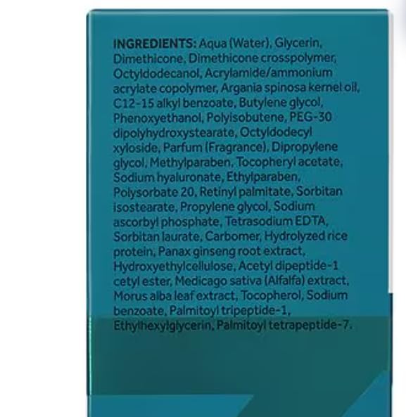 Boots No7 Protect and Perfect Body Serum closeup shows creamy texture for hydration.