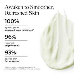 Borghese Overnight Resurfacing Mask jar open highlights creamy formula for night-time exfoliation.