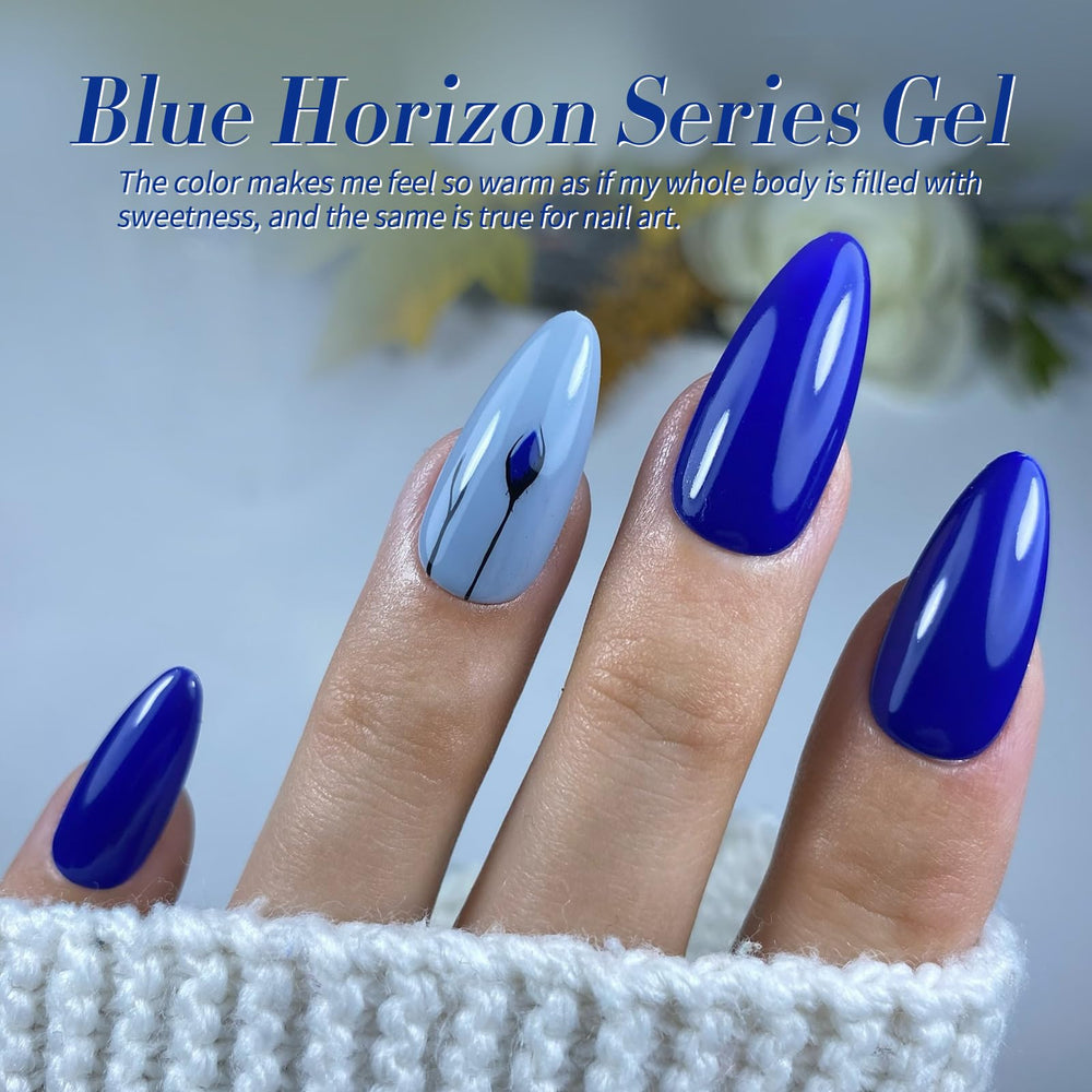 Born Pretty aurora shade gel polish adds a subtle metallic shift.