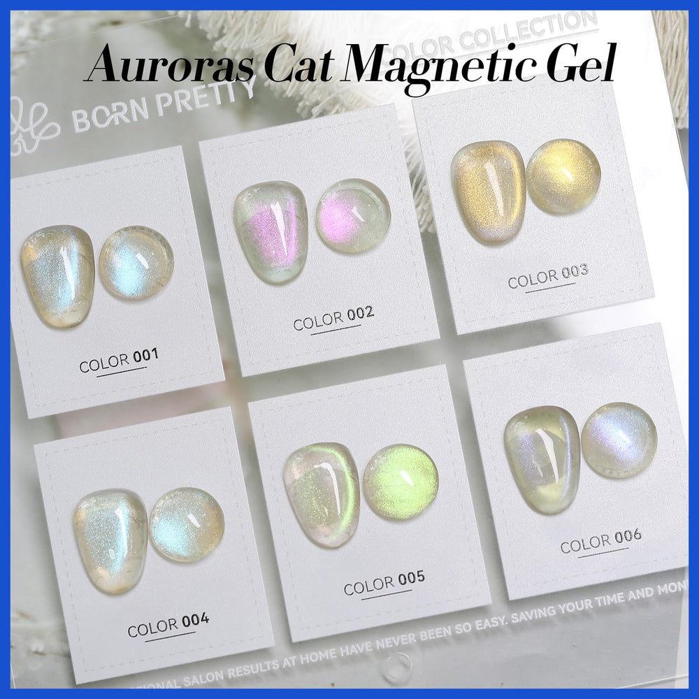 Born Pretty Cat Magnetic Eye Gel Nail Polish DIY Manicure Kit for at-home salon vibes.