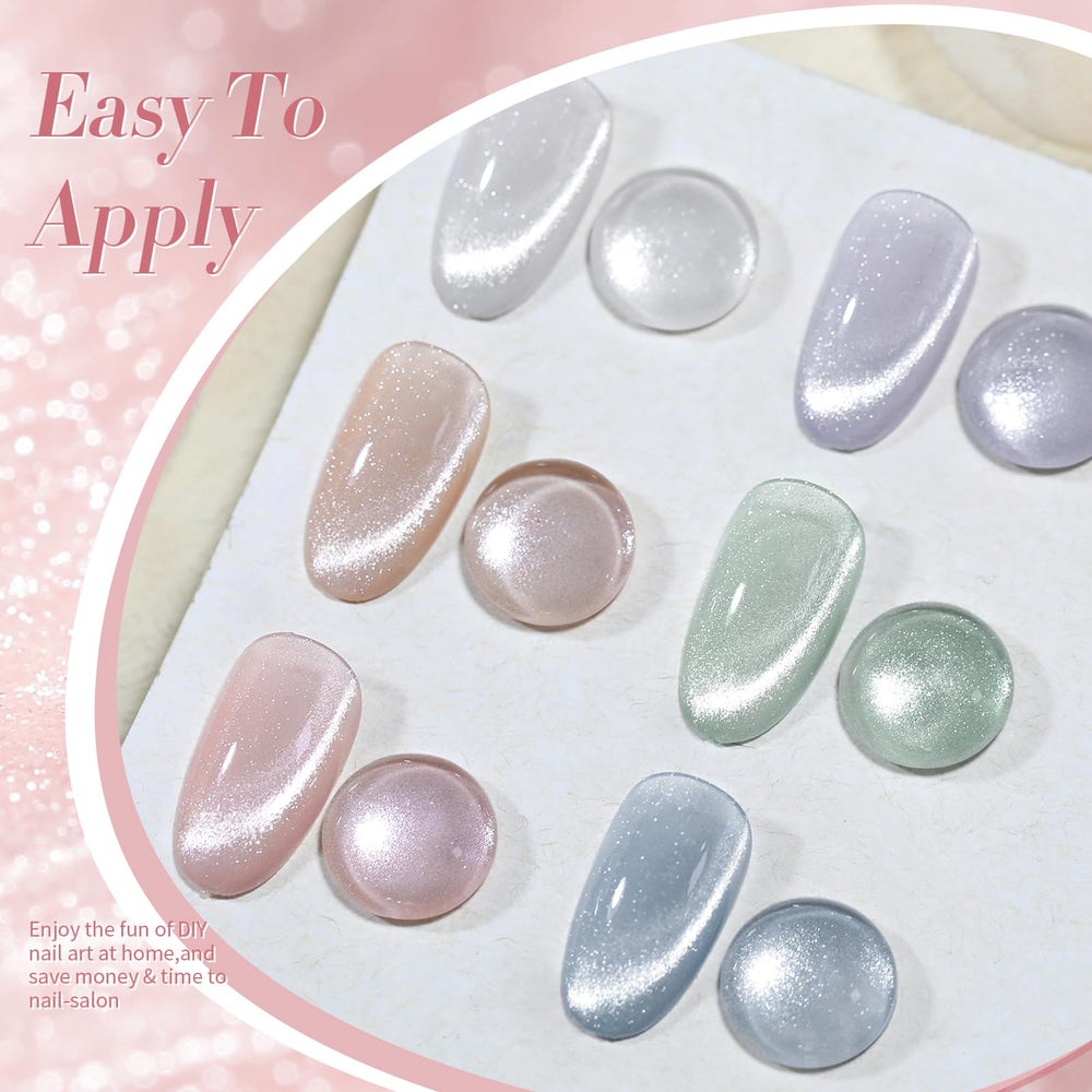 Born Pretty pattern-ready magnetic gel polish for unique art effects