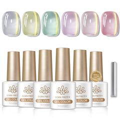 Silver Shimmer adds bright contrast and lasting gloss to any manicure.