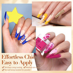 Born Pretty holiday 3D nail art collection showcases carving and French extension ideas.
