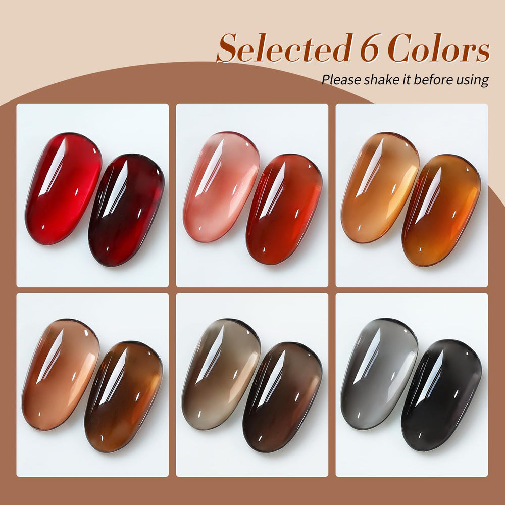 Born Pretty jelly gel black bottle adds dramatic contrast and depth