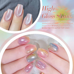 Born Pretty Long-lasting gel finish with brilliant shine on nails