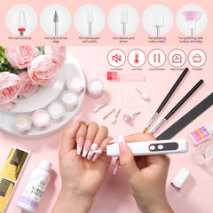 Born Pretty nail brushes and glass cup showcase precise control and clean mixing