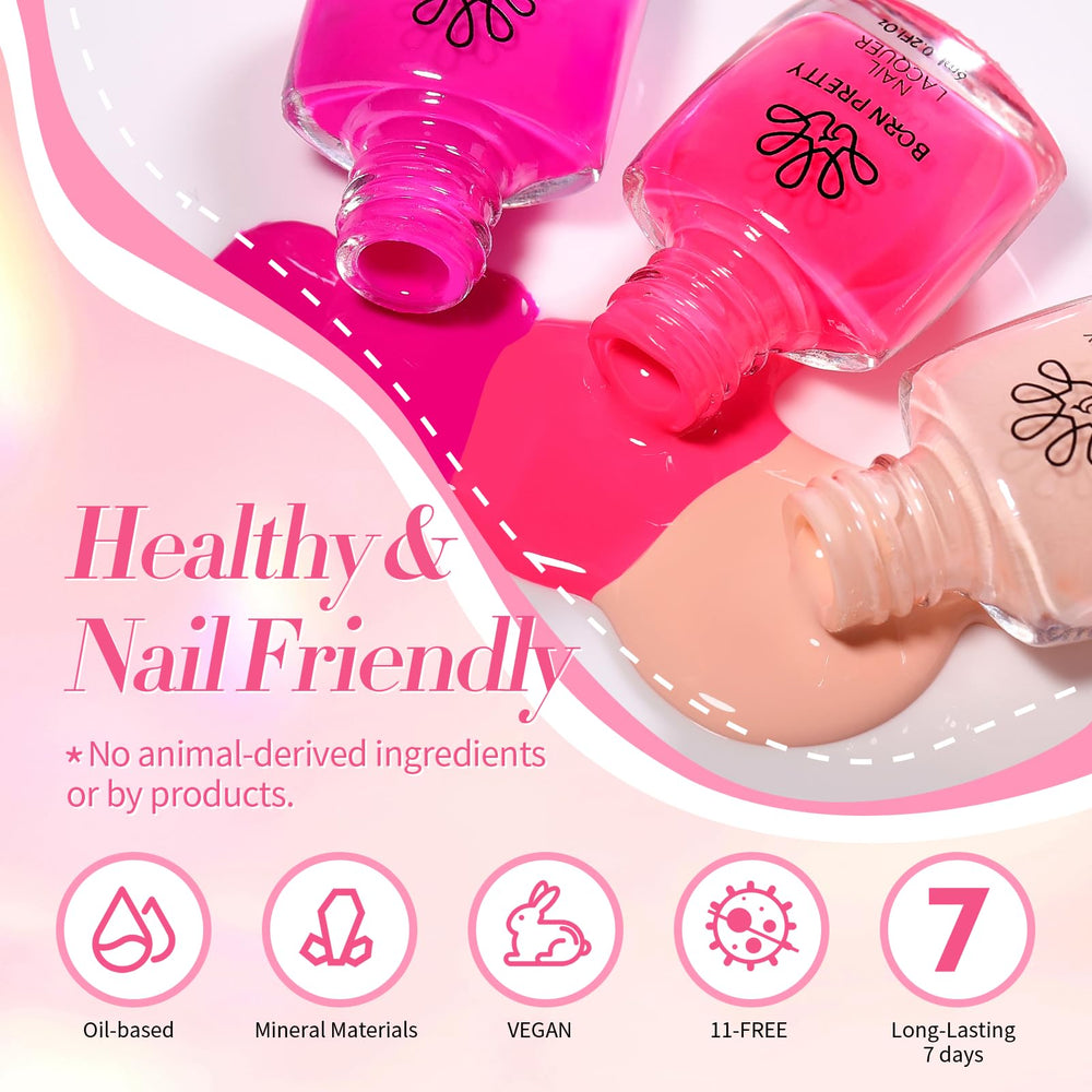 Born Pretty quick-dry set travels well for on-the-go polish.