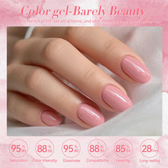 Glossy finish captured on a manicured nail for a radiant look