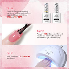Born Pretty top coat layer for extra shine and protection
