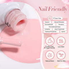 Born Pretty 6-color set enables versatile nail art for any occasion.