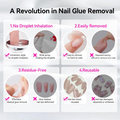 Born Pretty remover enabling easy removal of press-on nails.