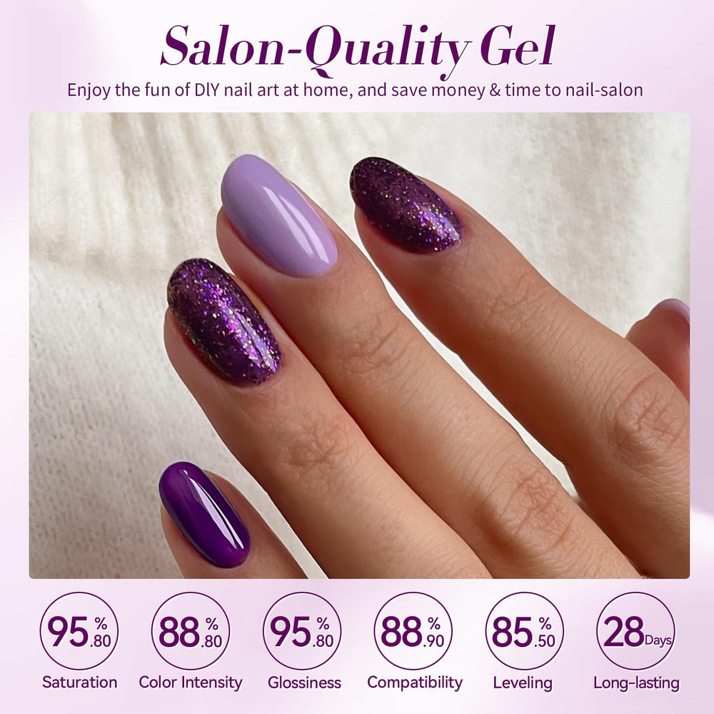 Born Pretty glitter shade for festive nail art ideas